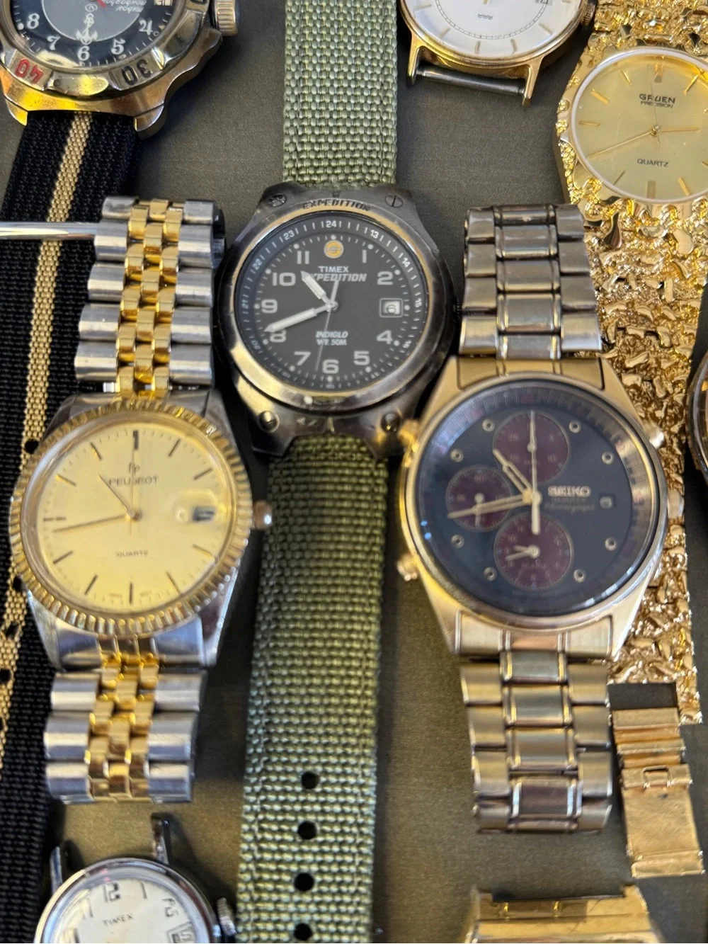 Seiko Caravelle Citizen Timex Vostok Casio Gruen Vintage Quartz Mech Most Work!!
